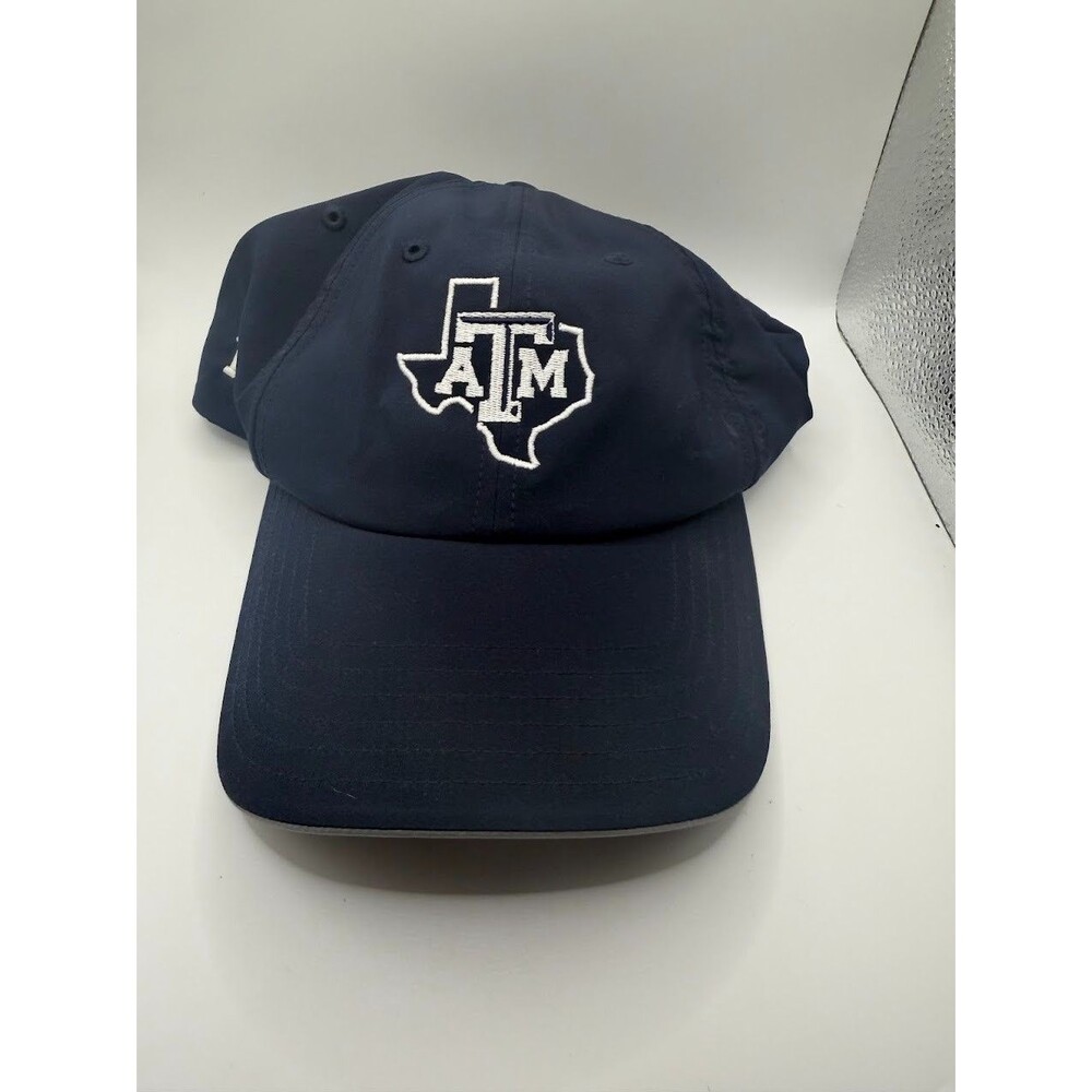 adidas Texas A&M Aggies Golf Hat Navy Blue Adjustable Cap Embroidered Logo OSFM